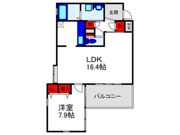 ＥＳＴＡＢＵＬＥの物件間取画像